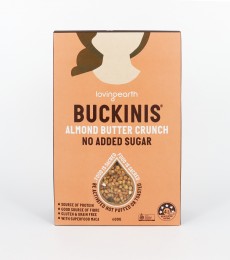 Buckinis - No Added Sugar Almond Butter Crunch